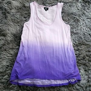 Mossimo Tie Dye High Low Tank Top